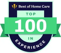 Top 100 Leader in Experience 2026 badge